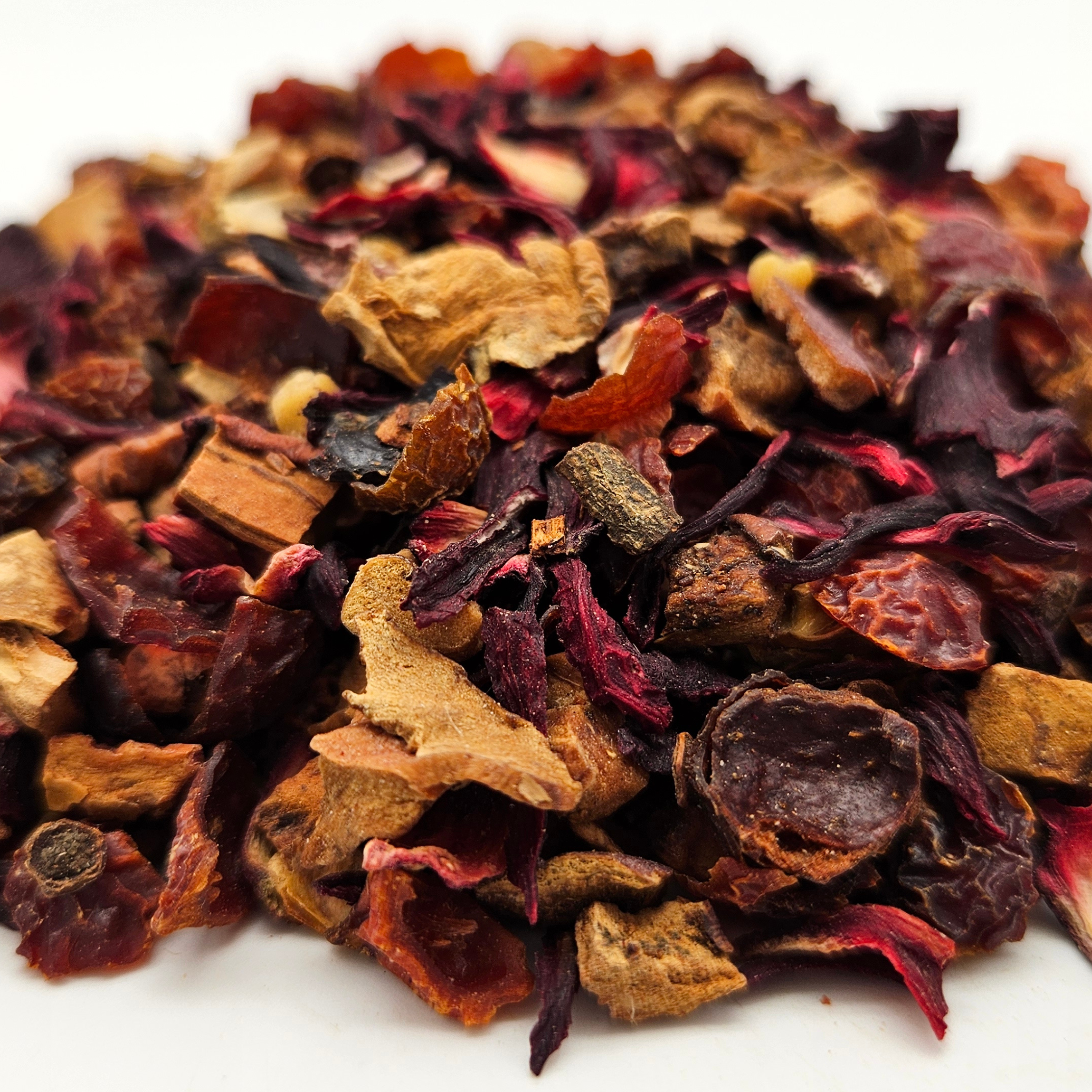 Früchtemischung Kaminfeuer