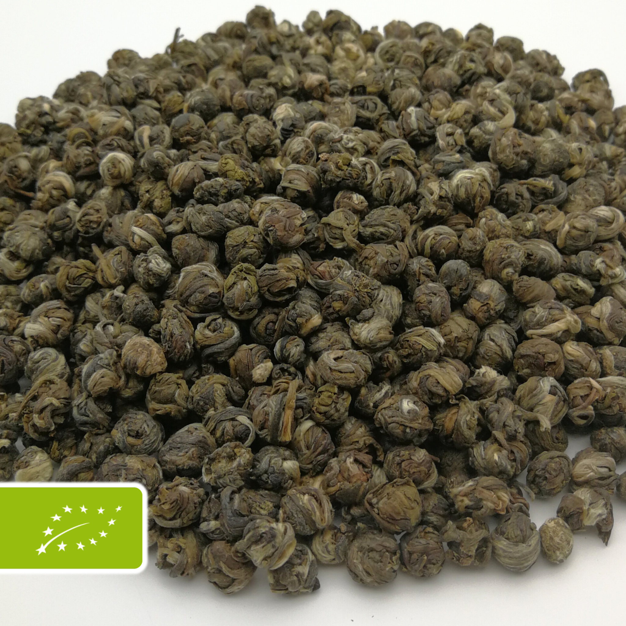 Grüntee China Jasmin Dragon Pearls, bio