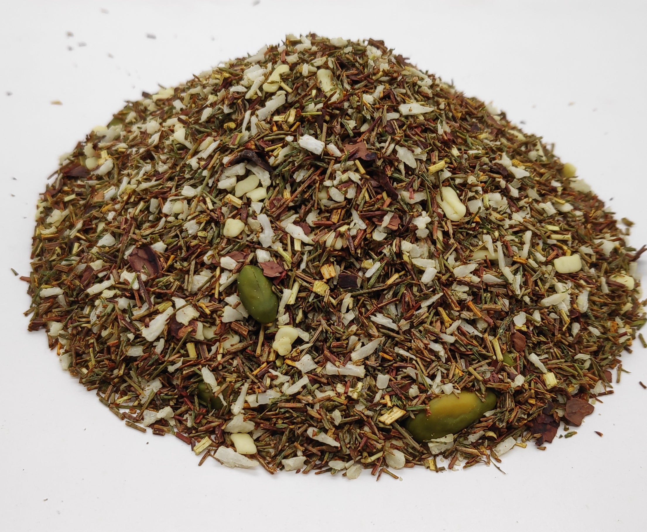 Rooibos (grün) Weiße Schokolade-Pistazie