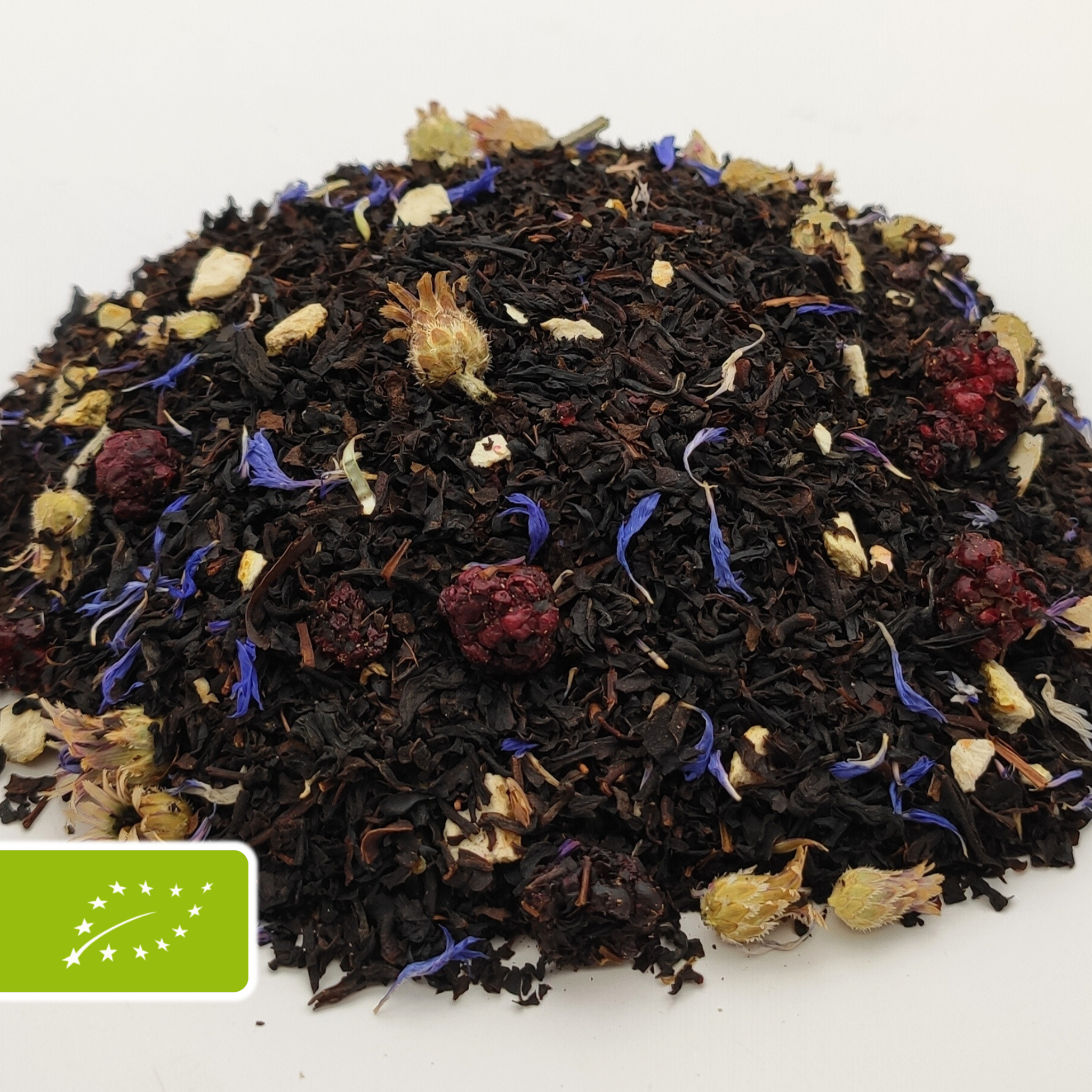 Schwarztee Brombeer-Karamell, bio
