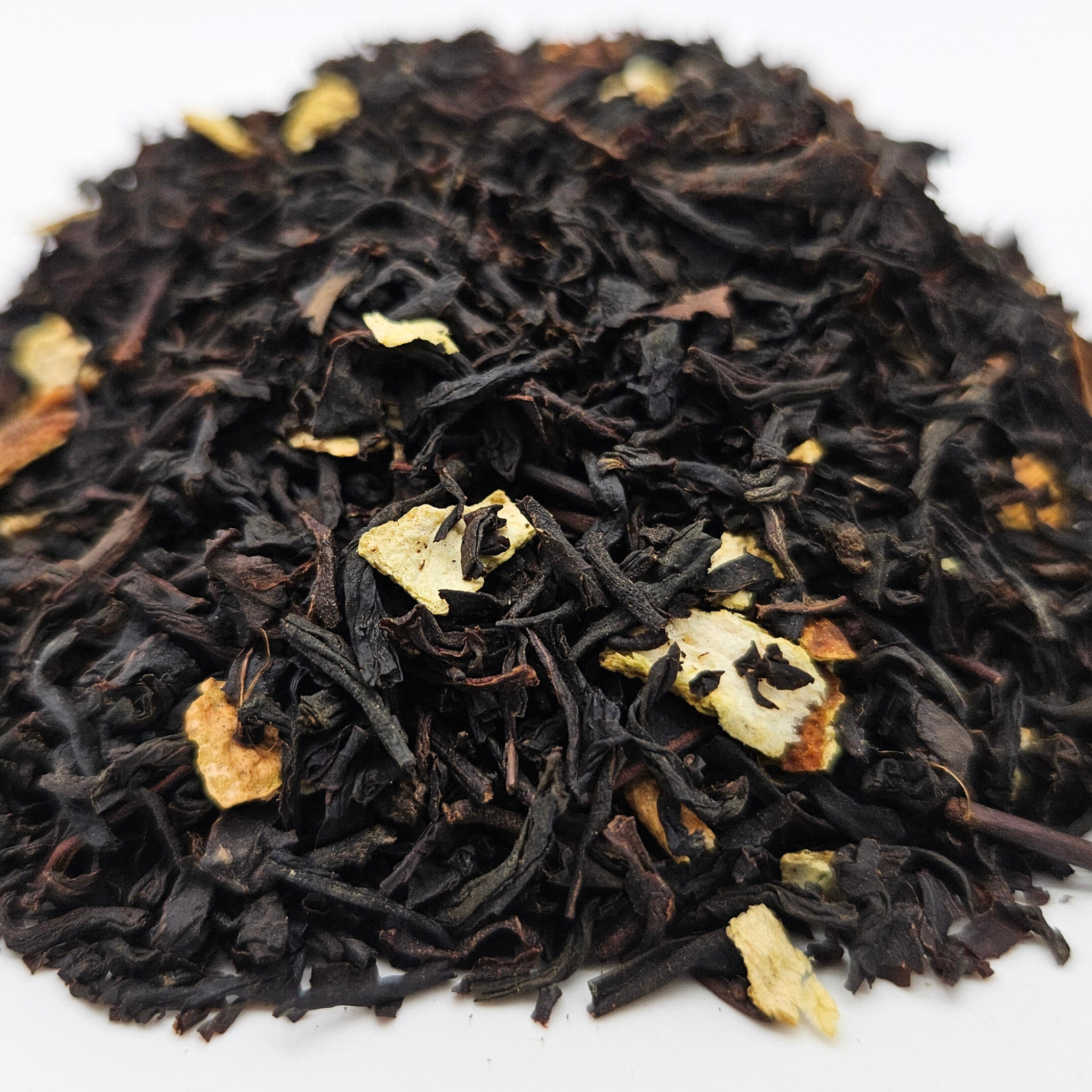 Schwarztee Sweet Lemon mit Schalen
