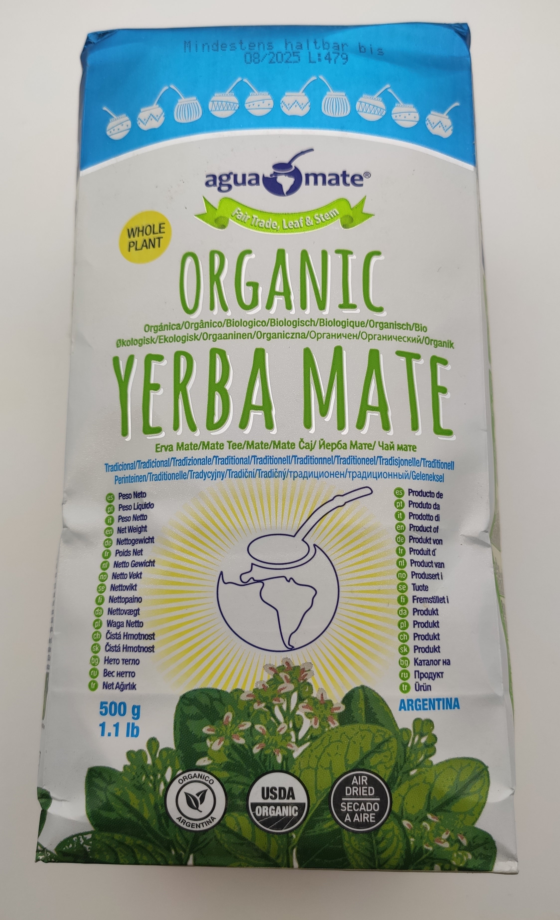 Spezialitäten Yerba Mate Aguamate Organic